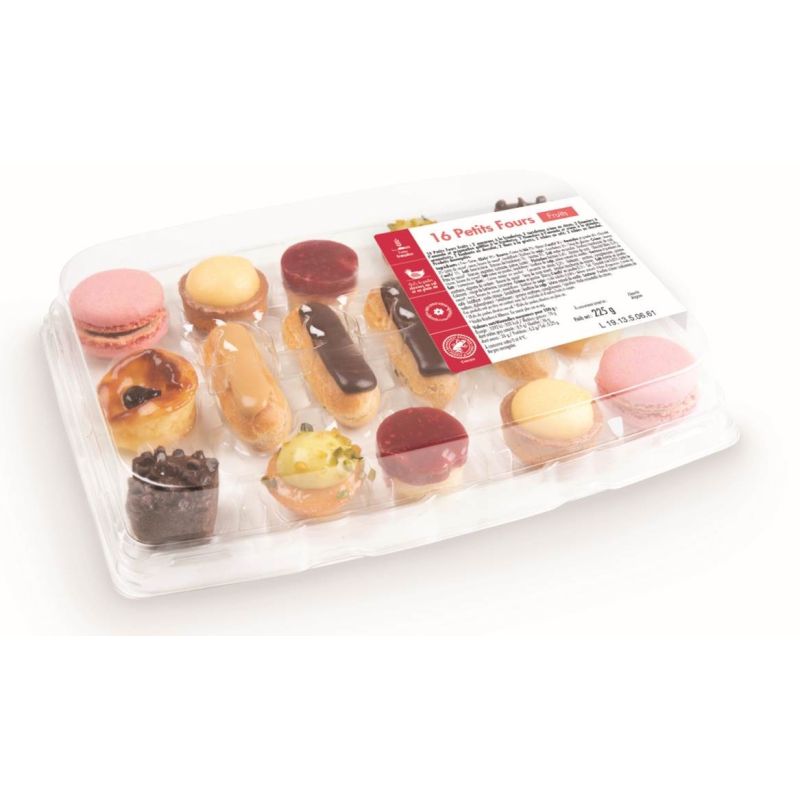 Pasquier Petits Fours Fruites X16 225G