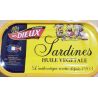 Le Trésor Des Dieux Sardines À L'Huile Végétale 1/10 69 Gr