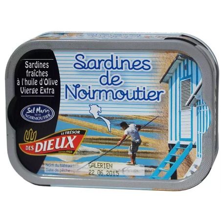 Le Trésor Des Dieux Sardines De Noirmoutier 1/6 115G