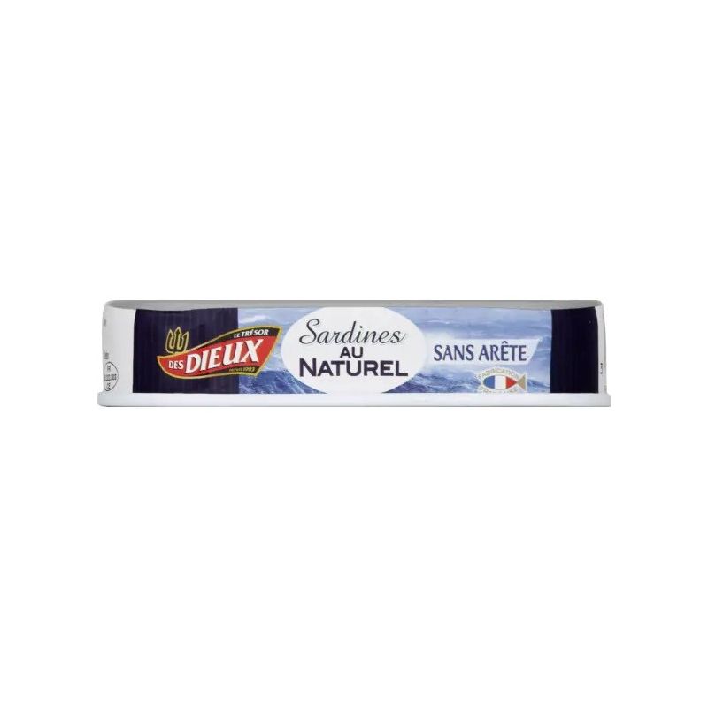 Le Trésor Des Dieux Sardines Au Naturel Sans Arête 1/6 115G