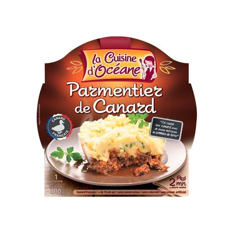 La Cuisine D'Océane Parmentier De Canard L'Assiette 300 G