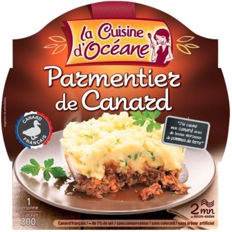 La Cuisine D'Océane Parmentier De Canard L'Assiette 300 G