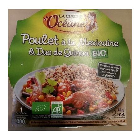 La Cuisine D'Océane Lco Bq Poulet Mex/Quino Bio300