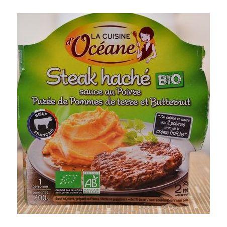 La Cuisine D'Océane Lco Bq Steak/Purre Pdt Bio300G