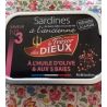 Le Tresor 1/6 Sardine H-O & 5 Baies 115G