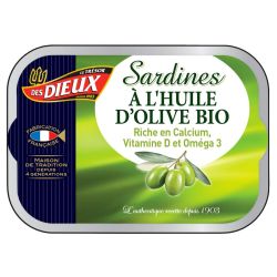 Le Trésor Des Dieux Sardines Huile D'Olive : La Boite De 115 G