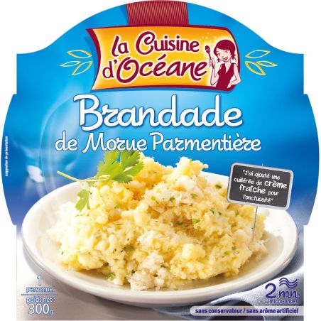 La Cuisine D'Océane Brandade De Morue Parmentière 300G