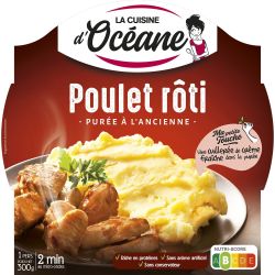 La Cuisine D'Océane Plat Cuisiné Poulet/Purée À L'Ancienne : L'Assiette De 300 G