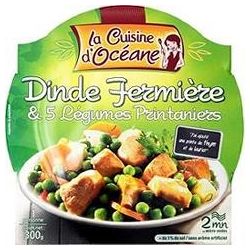 La Cuisine D'Océane 300G Dinde 5 Legumes Oceane