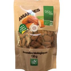 Brousse Vergez Amandes Décortiquées Bio 130G