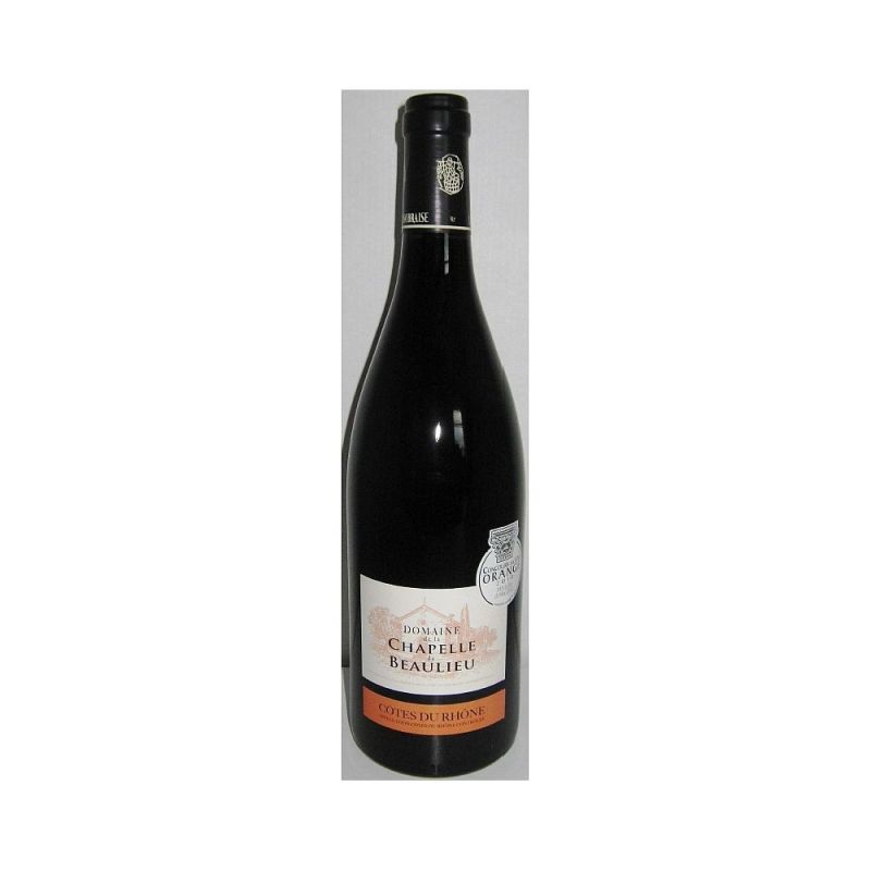 1Er Prix 75Cl Cotes Du Rhone Rouge Bio Chapelle Beaulieu 2010