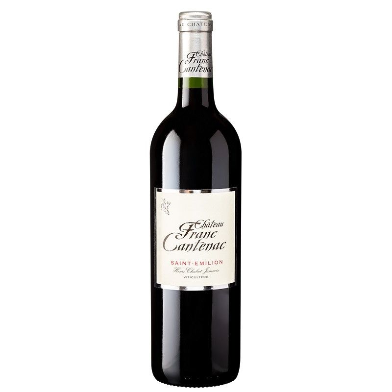 Château Franc Cantenac Vin Rouge Aoc Saint Emilion : La Bouteille De 75Cl