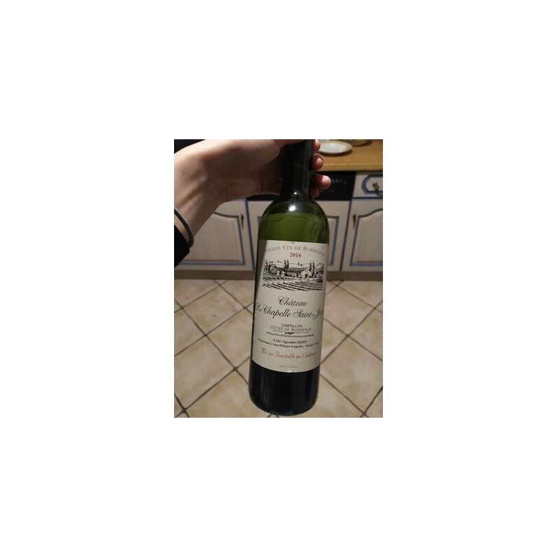 Chapelle Saint Jean 75Cl Cotes De Castillon Rouge 2010