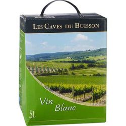 Cave Du Buisson Bib 5 Litres Vin De Table Blanc 11Ø
