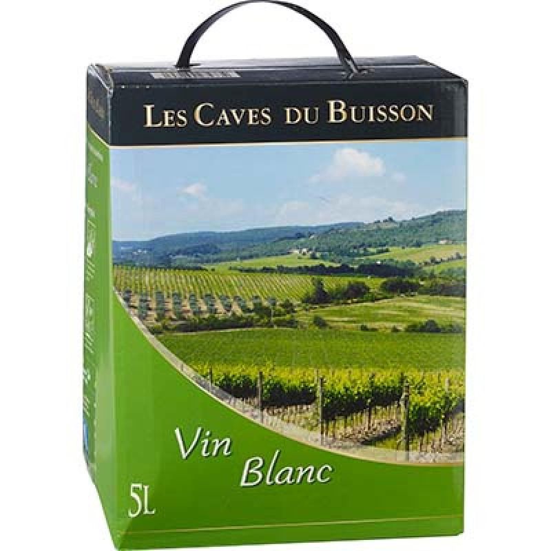 Cave Du Buisson Bib 5 Litres Vin De Table Blanc 11Ø
