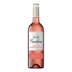 Cambras Vin Rosé De Table Grenache 2016 : La Bouteille 75Cl