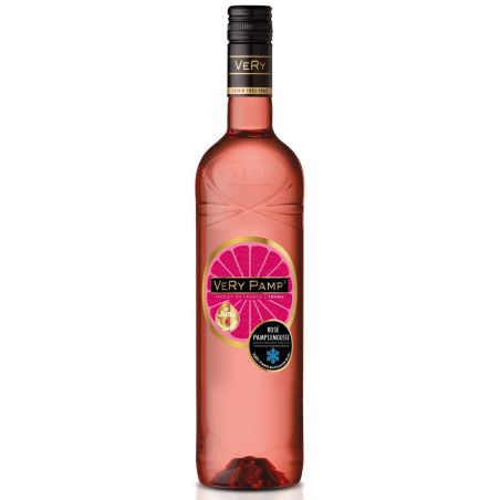 Very Boisson Aromatisée À Base De Vin Rosé Pamplemousse 75Cl