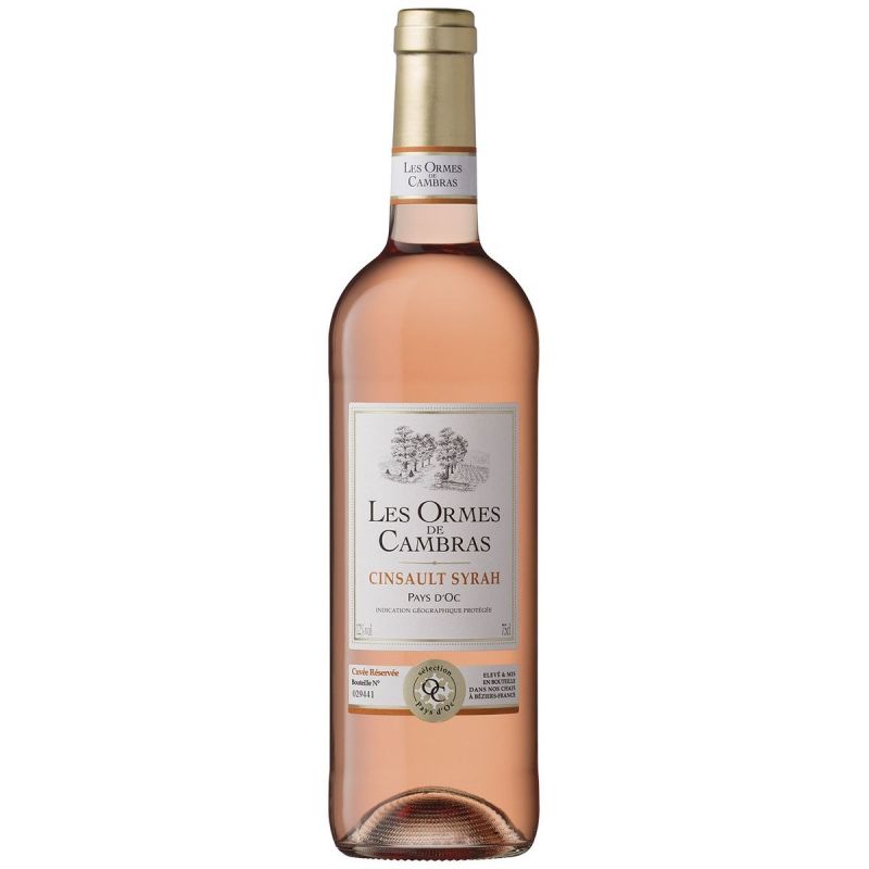 Les Ormes De Cambras Igp Pays-D'Oc Chardonnay Cuvée Réservée Rosé 75Cl