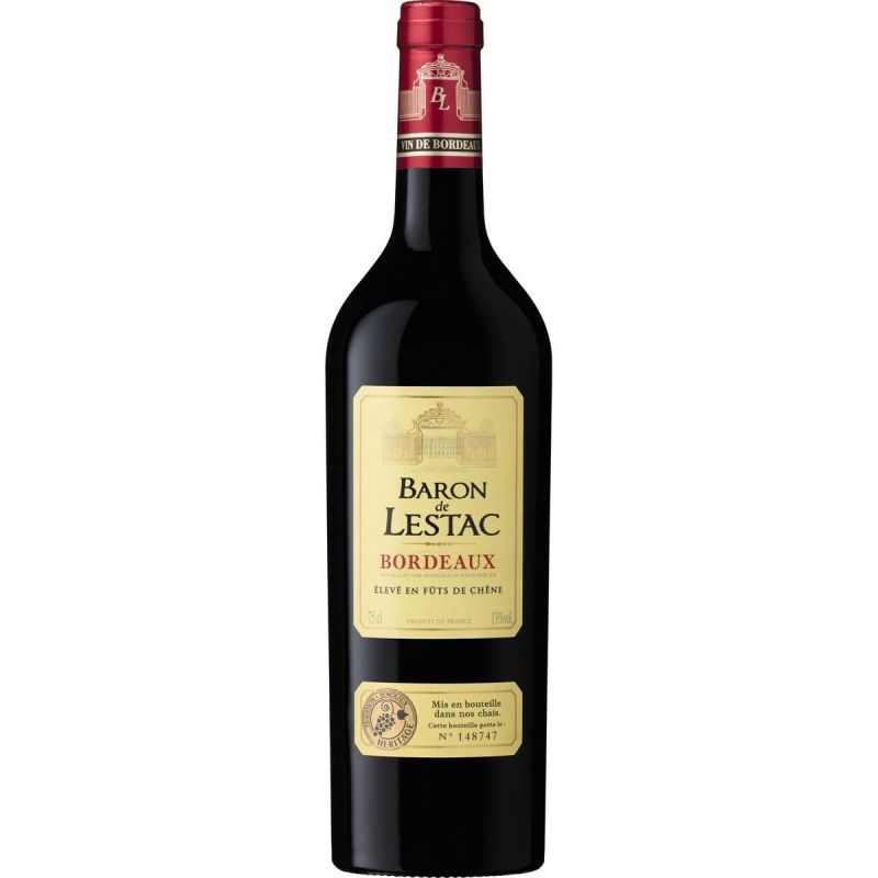 Baron De Lestac Aop Bordeaux Rouge 75Cl