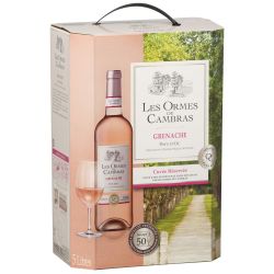 Les Ormes De Cambras Vin Rosé Granache Pays D'Oc : La Fontaine 5L