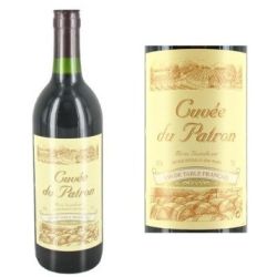 La Cuvee Du Patron Vin Blanc 11° Bouteille 75Cl