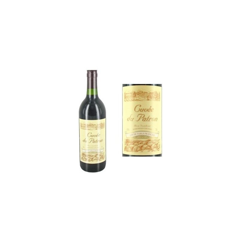 La Cuvee Du Patron Vin Blanc 11° Bouteille 75Cl