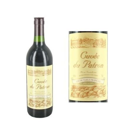 La Cuvee Du Patron Vin Blanc 11° Bouteille 75Cl