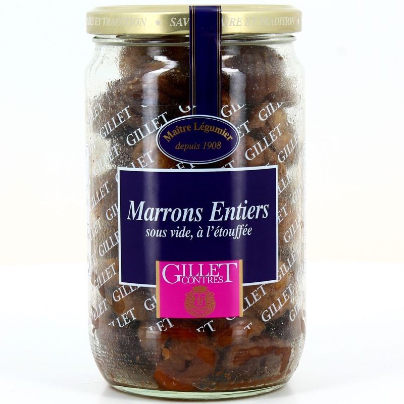 Gillet Contres Marrons Entiers 405G