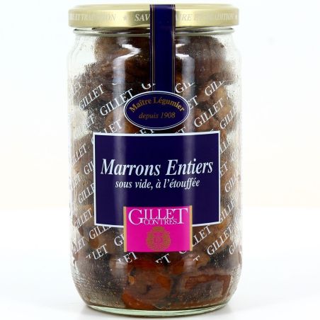 Gillet Contres Marrons Entiers 405G