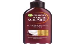 Ambre Sol Garnier Solaire Huile Bronzante Intense À L'Huile De Coco 200Ml