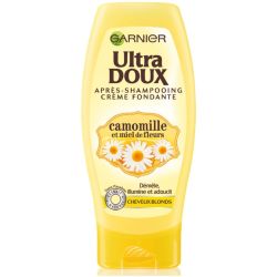 Garnier Ultra Doux Après-Shampooing Camomille & Miel De Fleurs Cheveux Blonds 200Ml