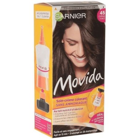 Garnier Movida Coloration Temporaire Sans Ammoniaque 45 Châtain Foncé