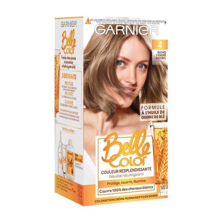 Garnier Belle Color Coloration Permanente 4 Blond Cendré Naturel