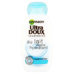 Garnier Ultra Doux Shampooing Au Lait Végétal Hydratant Cheveux Normaux 250Ml