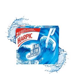 Harpic Blocs Wc Anti-Tartre Eau Bleue 2X38G
