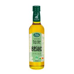 Le Jardin D'Orante Huile D'Olive Au Basilic Bio : La Bouteille De 500 Ml