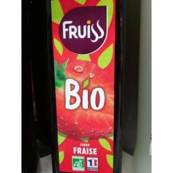 Fruiss Bio Sirop Fraise 70Cl