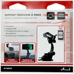 Arcoll Support Téléphone Pince