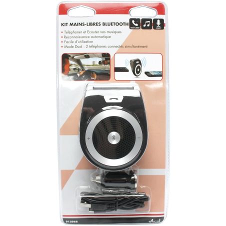 Arcoll Kit Main Libre Bluetooth Pare-Soleil