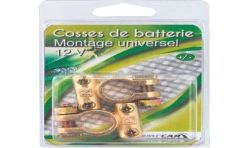 Lumi'Car Cosses De Batterie Montage Universel 12V