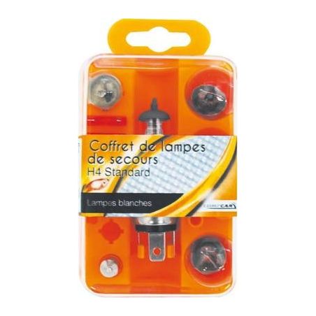 Lumi'Car Coffret De Lampes Secours H4 Standard