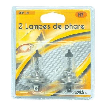 Lumi'Car Lampes De Phare H7 X2