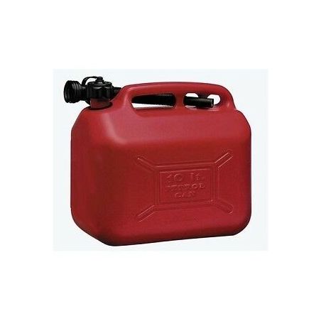 Arcoll Jerrican Plastique Haute Densité Rouge 10L Homologué