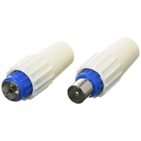 Trefilaction Fiches Coax.Mal+Fem Diam.9.5Mm