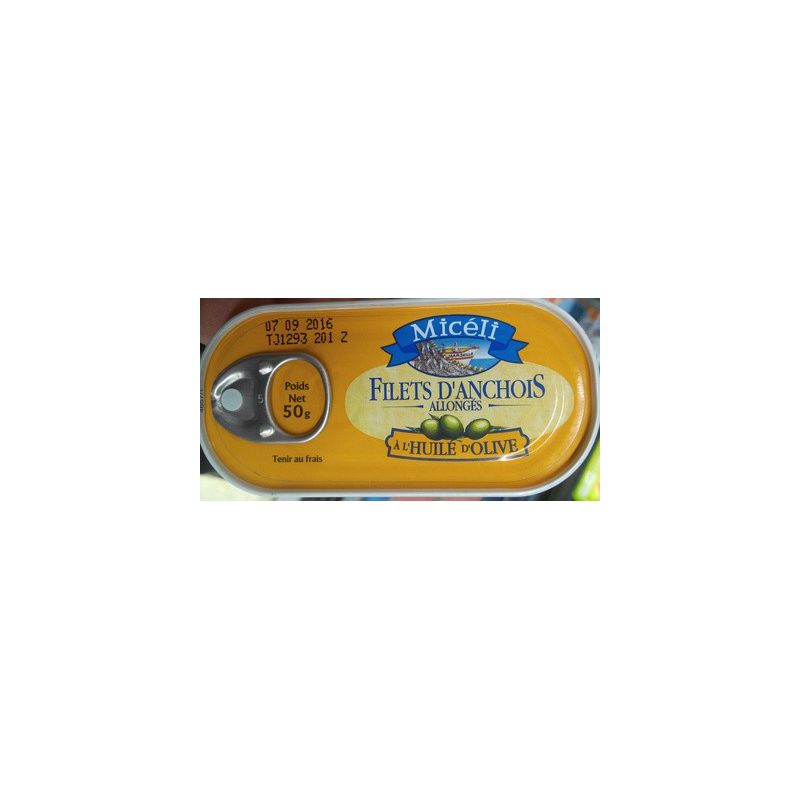 Miceli Flt Anchois All Ho 50Gr