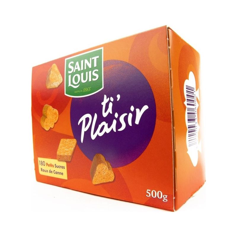 Saint Louis Sucre Roux En Fantaisie Ti'Plaisir : La Boîte De 500G