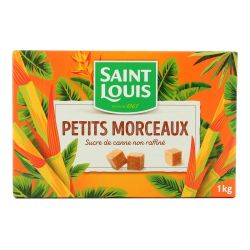 Saint Louis Petits Morceaux Sucre Canne 1Kg