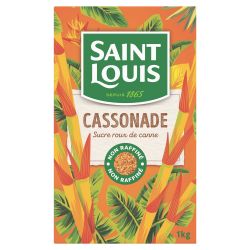 Saint Louis Cassonade Sucre Roux De Canne : Le Paquet 1 Kg