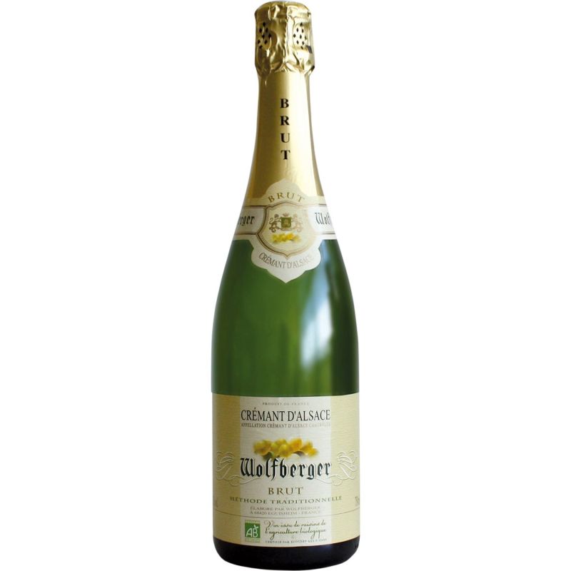 Wolfberger Crémant D'Alsace Brut Bio : La Bouteille De 75Cl