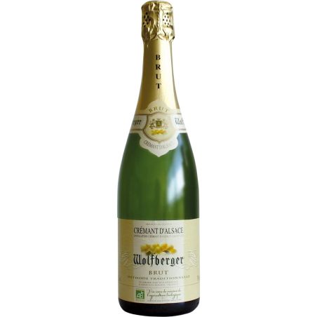 Wolfberger Crémant D'Alsace Brut Bio : La Bouteille De 75Cl